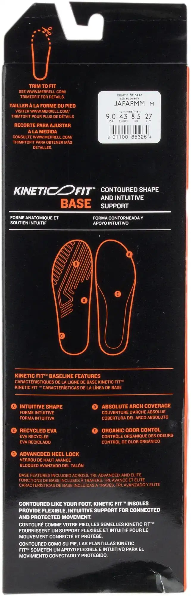 Kinetic Fit™ Base AL Footbed Wide Width