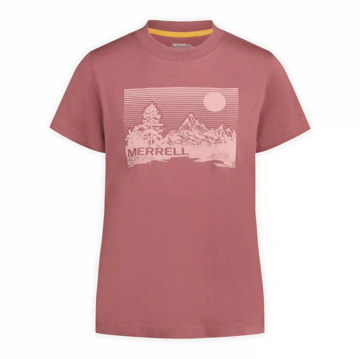Stripe Landscape Graphic Crew Tee
