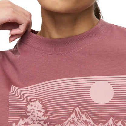 Stripe Landscape Graphic Crew Tee