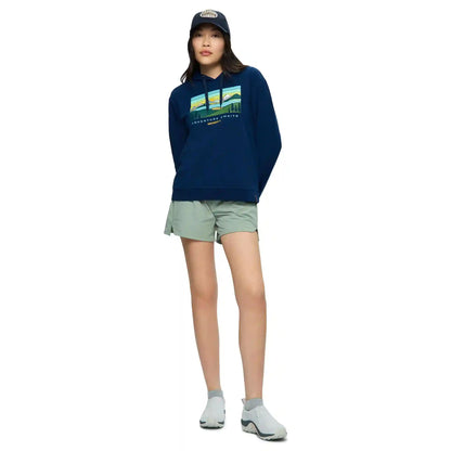 Await Adventure Semi-Cropped Graphic Hoody