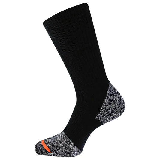Cotton Safety Toe Boot Crew Sock