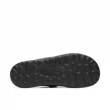 Cove Leather Slide