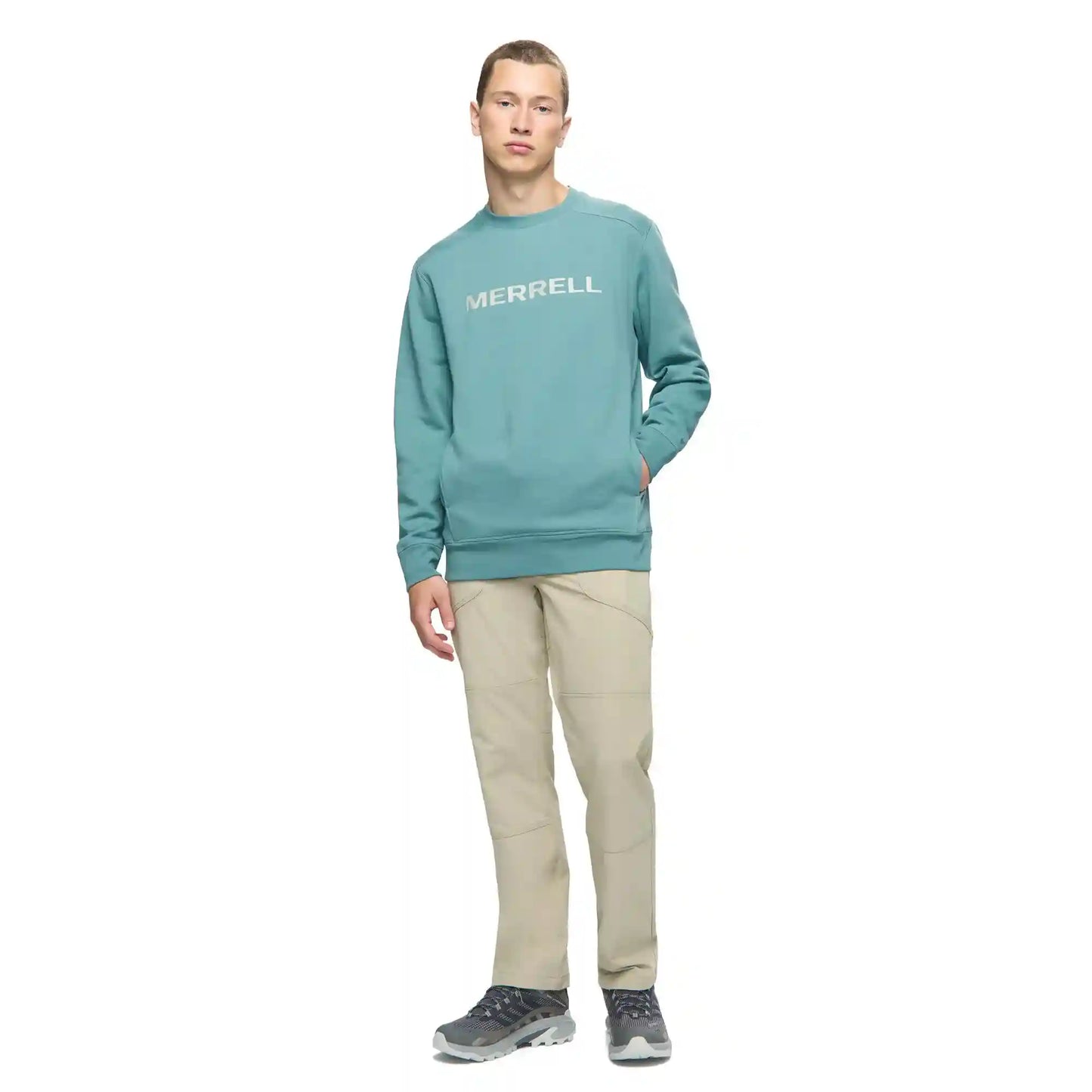 Wolfhollow Graphic Crew Sweatshirt